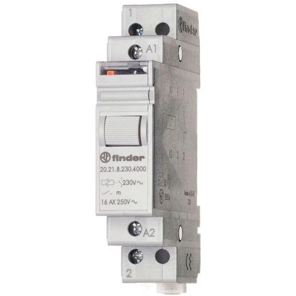 Stromstoßschalter 16 A, Hutschiene, 1 Schließer, 230V AC, 2000 W  Relais