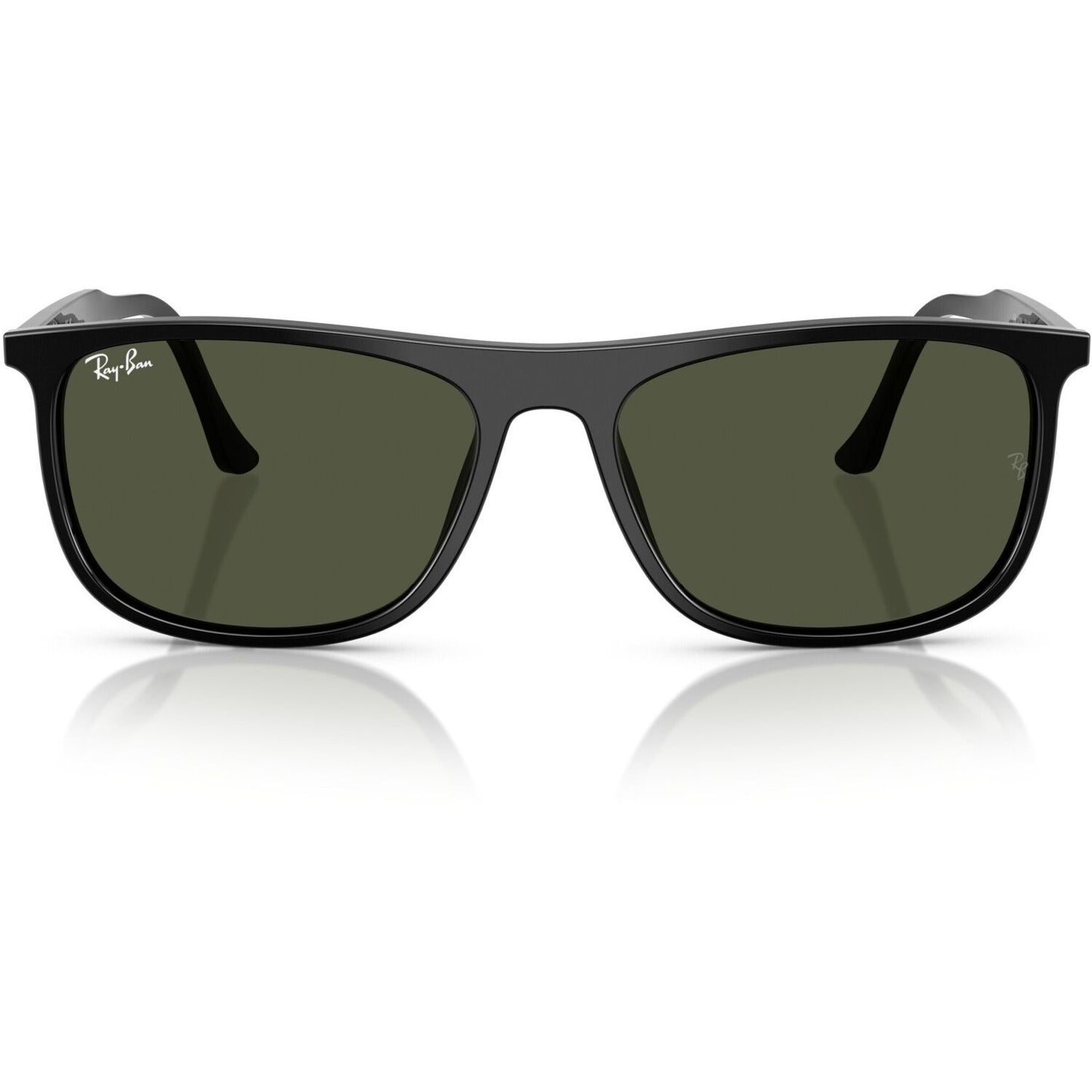 Ray-Ban RB2216 901/31 – Polished Black / Classic Green