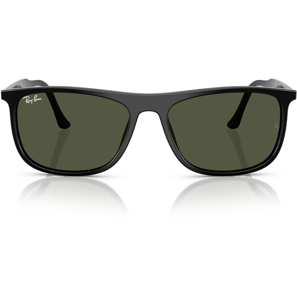 Ray-Ban RB2216 901/31 – Polished Black / Classic Green