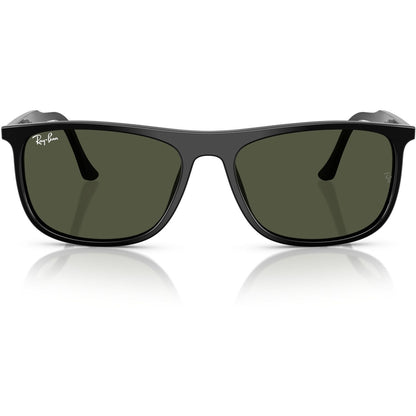 Ray-Ban RB2216 901/31 – Polished Black / Classic Green