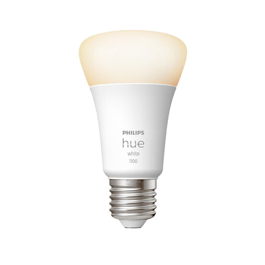 PHILIPS Hue White E27 Einzelpack LED Lampe Warmweiß