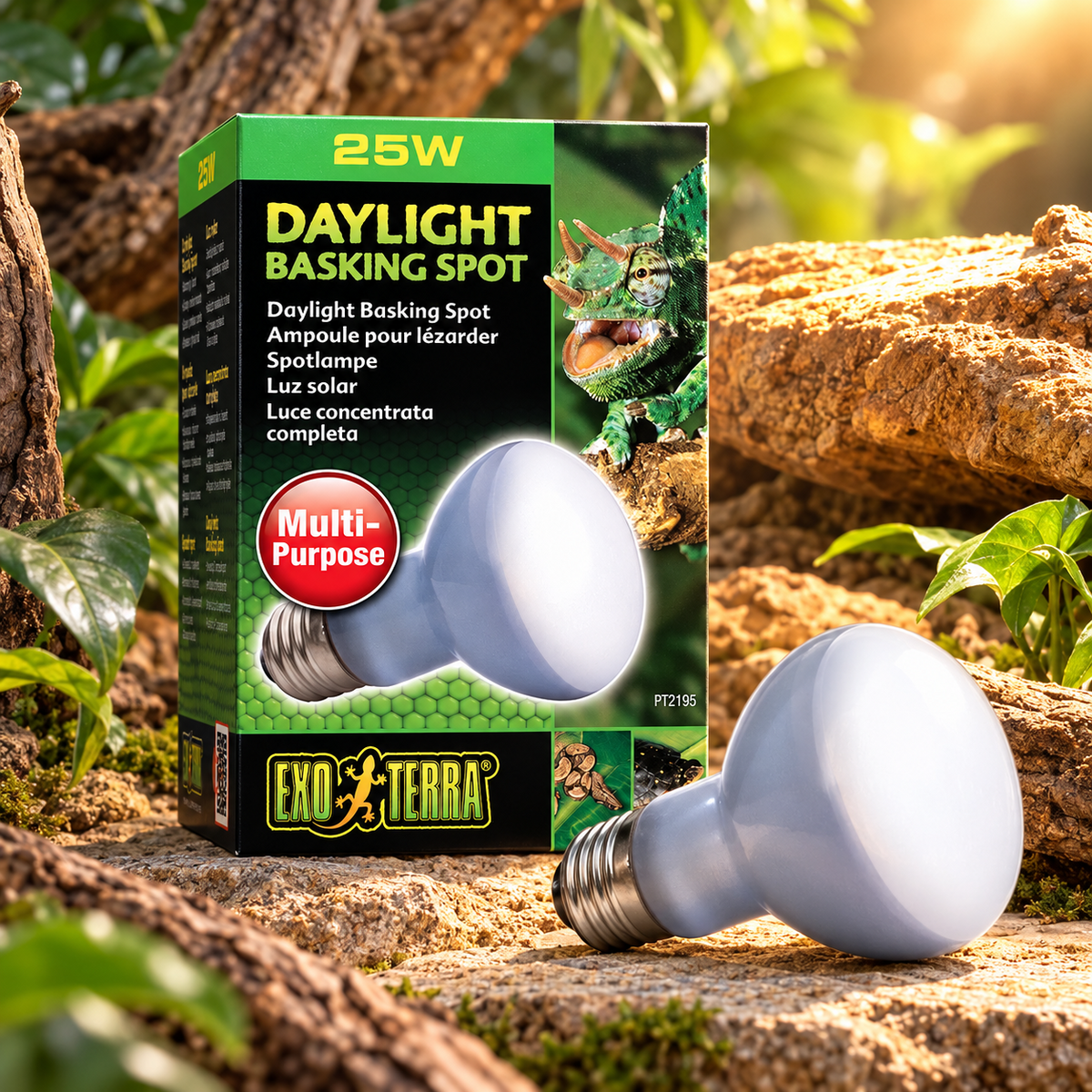 Exo Terra Neodymium Tageslichtlampe für Reptilien - Basking Spot Terrarienlampe