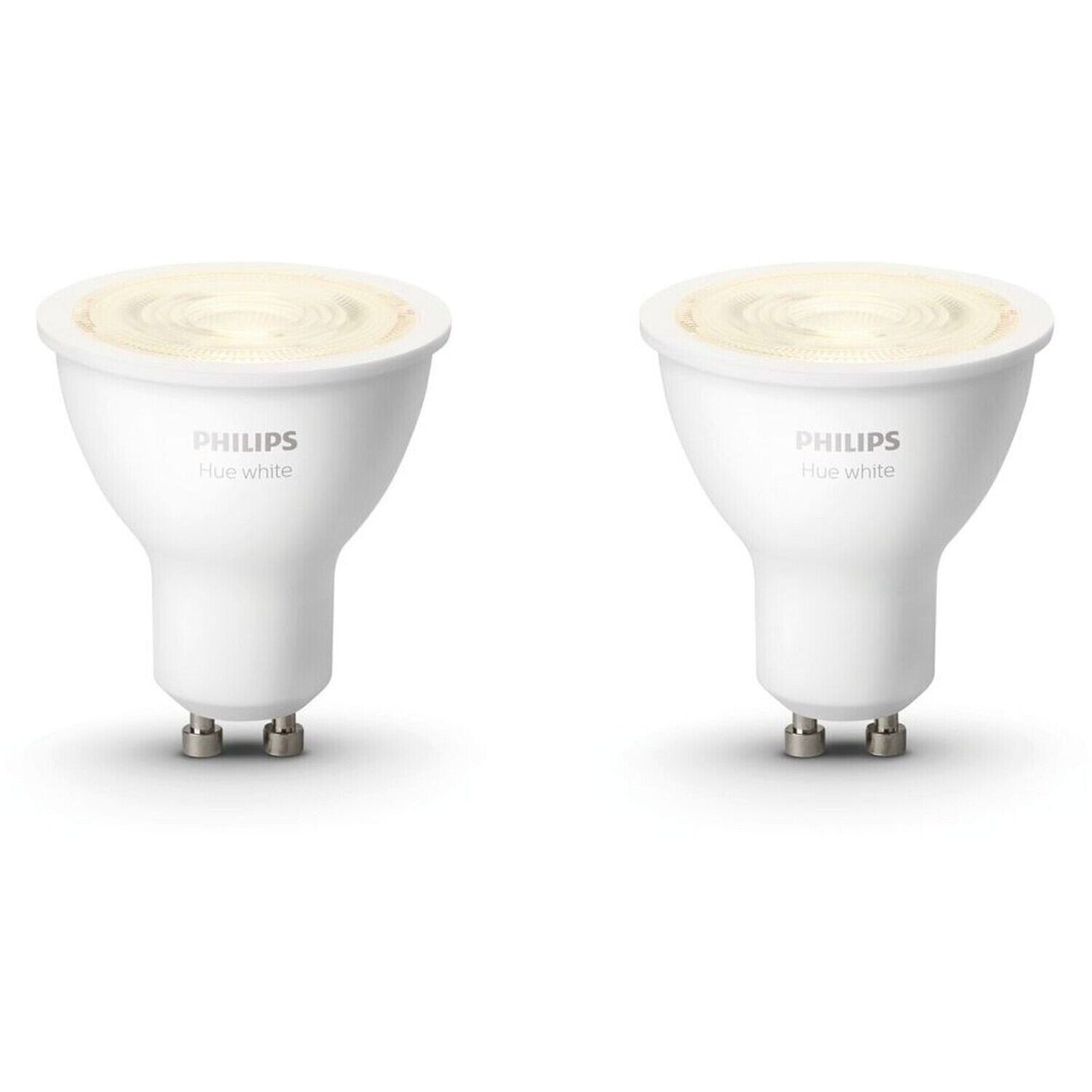 Philips Hue White 2700 K Warm Doppelpack Glühbirnen GU10 LED-Lampe