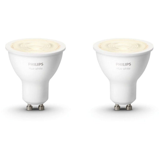 Philips Hue White 2700 K Warm Doppelpack Glühbirnen GU10 LED-Lampe
