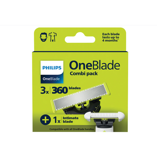 Rasierklingen, OneBlade 360 QP949/50 & Intimate Blade, 4 St