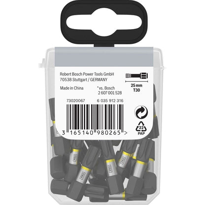 Bosch Impact Control Bits | 25+50mm | PH2 | PZ2 | T10-40 | 5,0-6,0mm | Bithalter