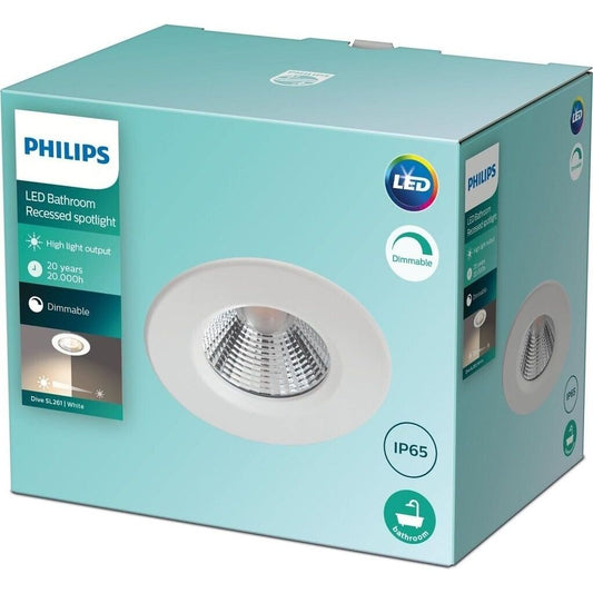 Philips Dive LED-Einbaustrahler IP65 rund weiß Einbau-Durchmesser 70mm