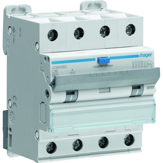 Hager ADM466C Drehstromzähler 3-Phasen MID geeicht 63A 4-TE