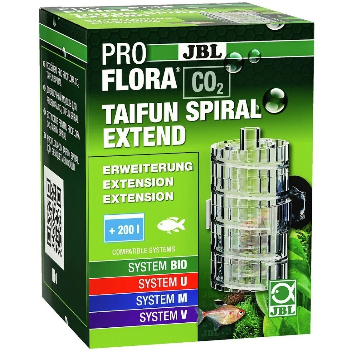 JBL PROFLORA CO2 TAIFUN SPIRAL EXTEND Diffusor