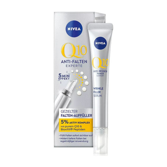 NIVEA Q10 Anti-Falten Serum mit Bioxifill® gezielter Falten-Auffüller 15ml – Produktabbildung