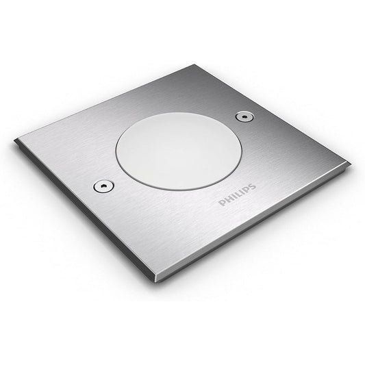 Philips 1735647P0 A++, myGarden LED Spot Crust, 270 lm, 3W,Integriert, edelstahl