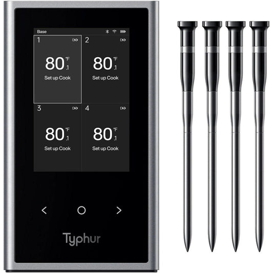 Typhur Sync Quad drahtloses Thermometer 4-Fühler