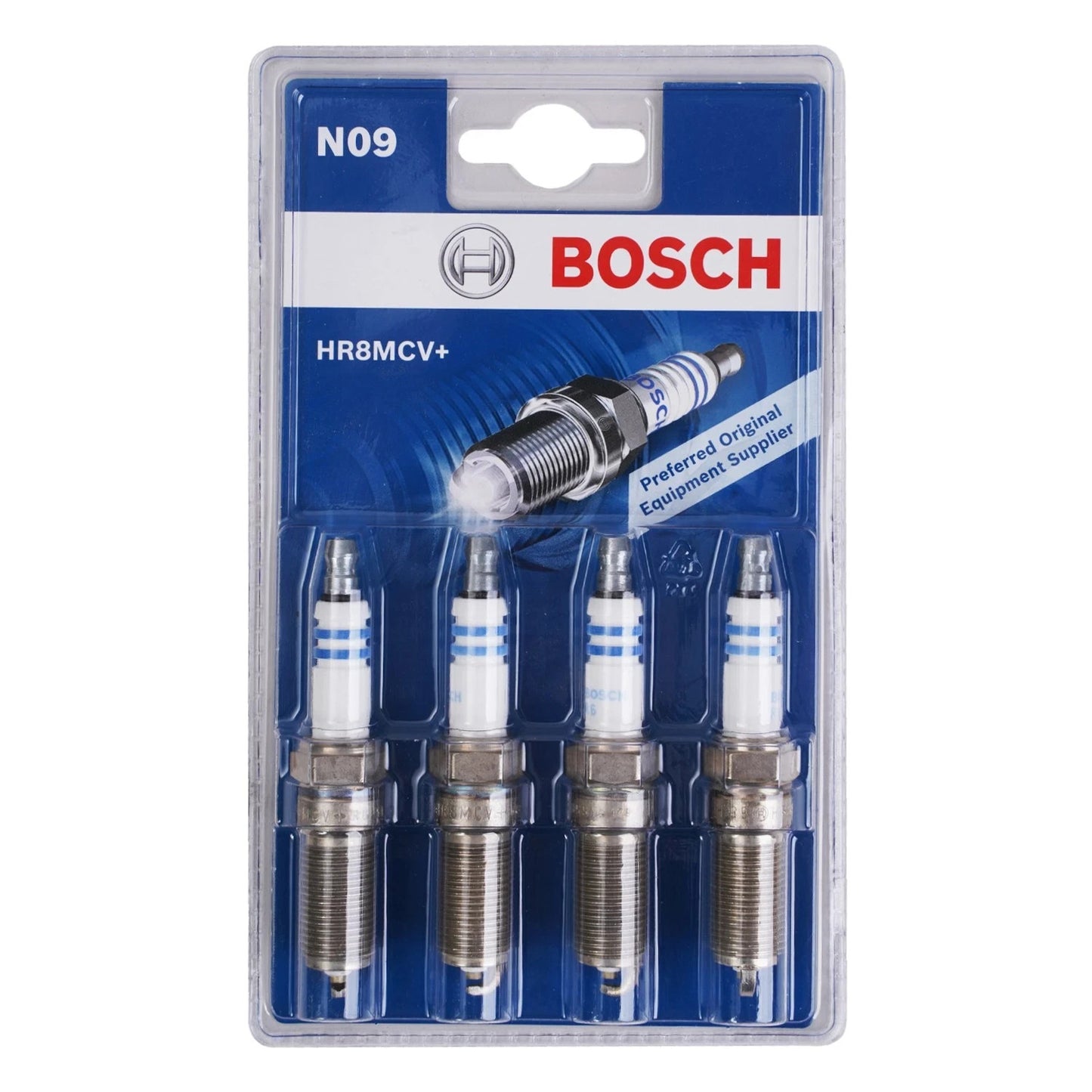 Bosch 4x Pack Zündkerze M14x1,25 SW 16mm Schlüssel Gewindelänge 25mm 1,3mm (N09)