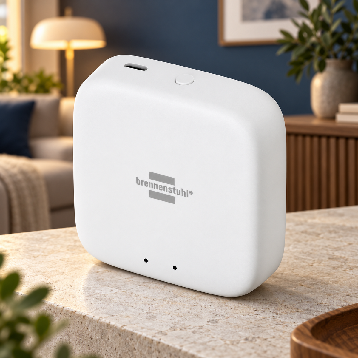 brennenstuhl®Connect Zigbee Gateway GWY CZ 01 – Smart-Home-Zentrale mit WLAN