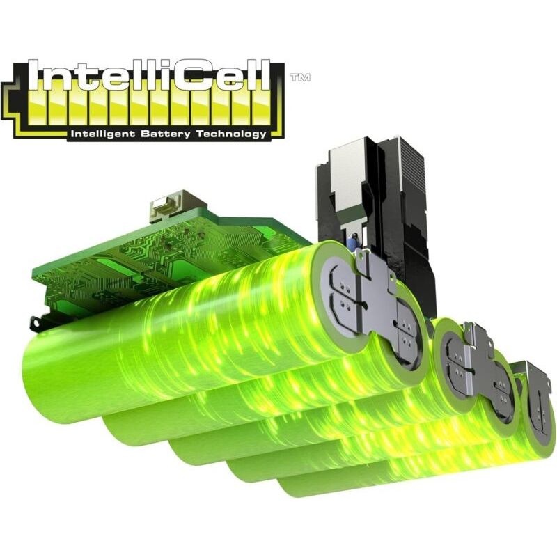RYOBI 18 V ONE+ HP 2,0 Ah Lithium+ Akku RB1820C, Intellicell-Technologie