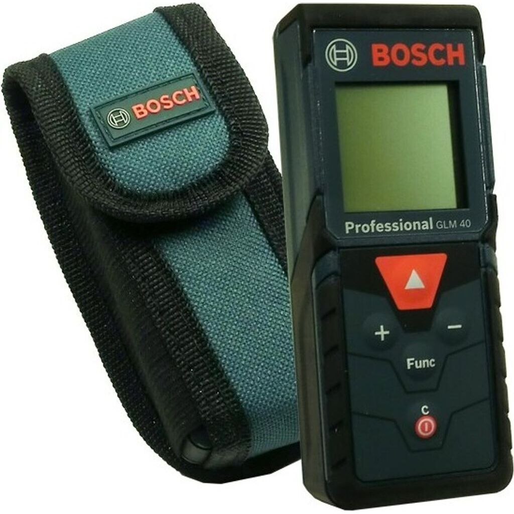 Bosch Professional Laser Entfernungsmesser GLM 40 Messbereich 40 m Tasche