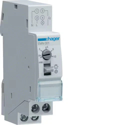 Hager EMN001 Treppenlichtzeitschalter 16A, 230V