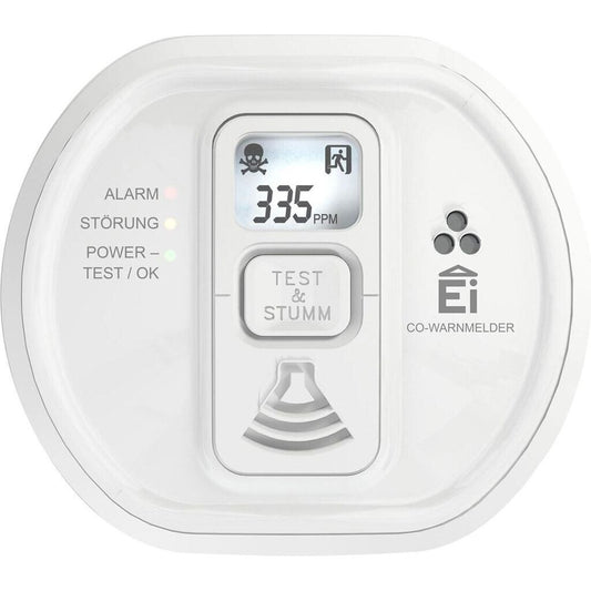 Ei Electroniks Kohlenmonoxid Warnmelder Ei208D,LCD-Display