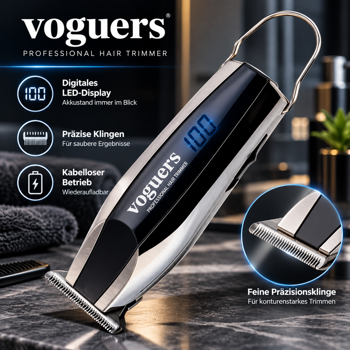 Haarschneider Voguers Mini Trimmer – Produktabbildung