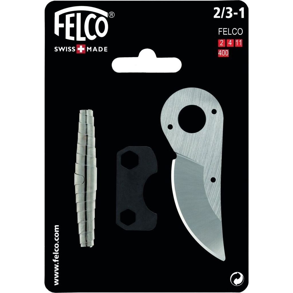 Felco Ersatzteilsatz Klinge 2/3 mit Feder + Stellschlüssel