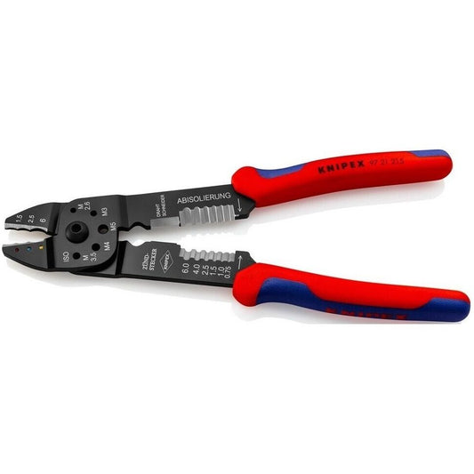 Knipex Crimpzange 97 21 215 215mm Aderendhülsen Presszange