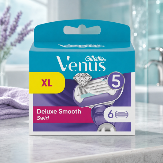 Gillette Venus Deluxe Smooth Swirl Rasierklingen 6er Pack OVP Damen Klingen NEU