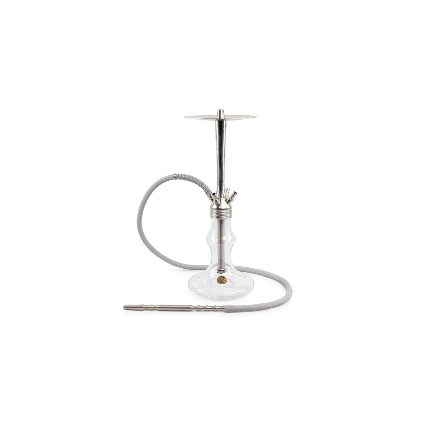 OMG Shisha Set Medulin 53cm Silber/ Weiss