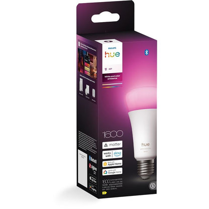 Philips Hue Smart LED Lampe A67 E27 White & Color Ambiance 1600lm 11,8W Dimmbar