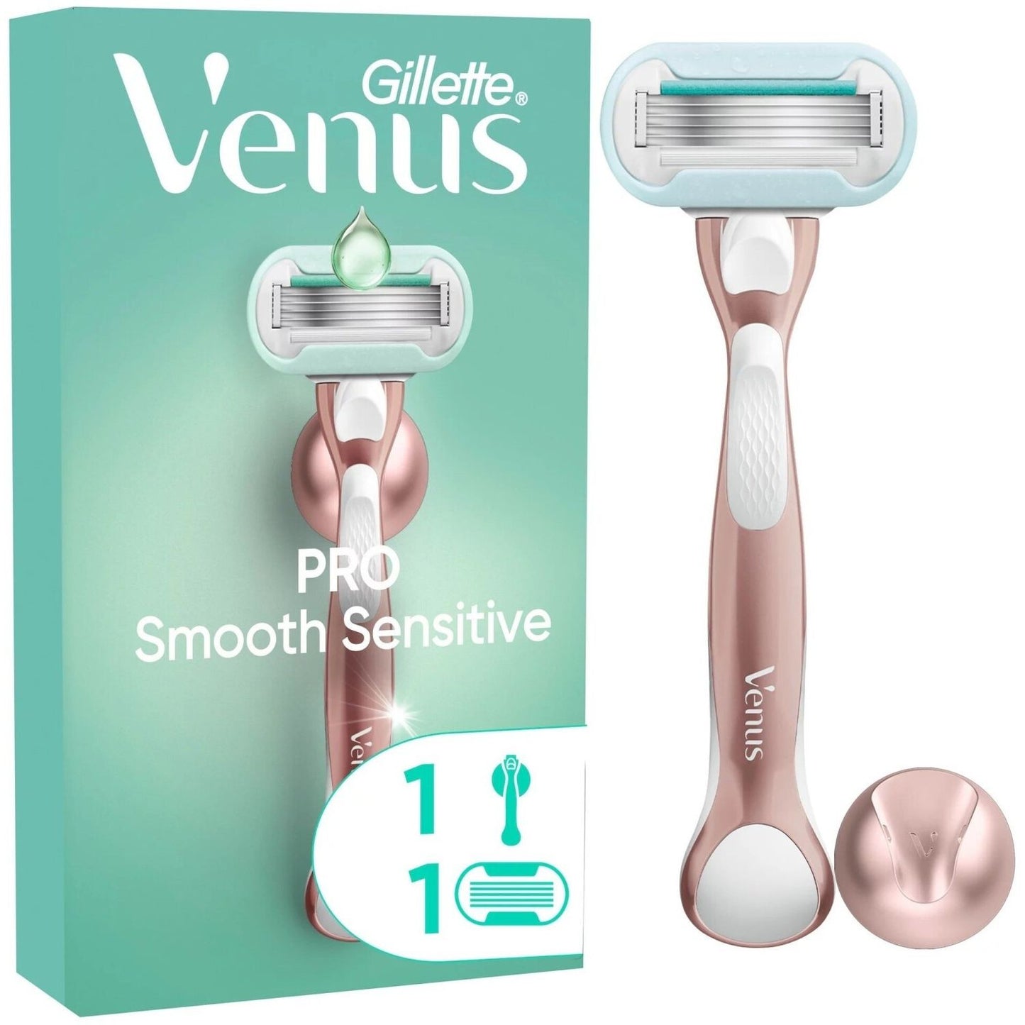 Gillette Venus Pro Smooth Sensitive Ersatzklinge 1 Stück Damen