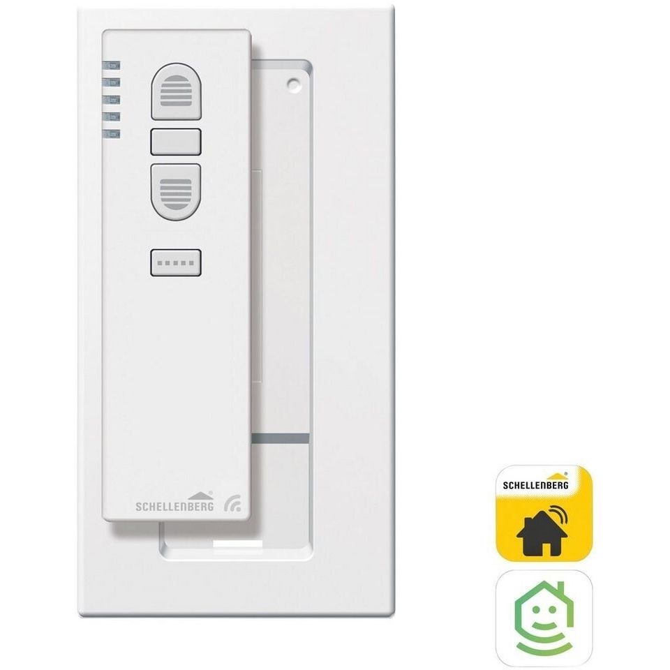 Schellenberg Funk-Handsender 5-Kanal Art Rollladen Fernbedienung weiß TOP NEU
