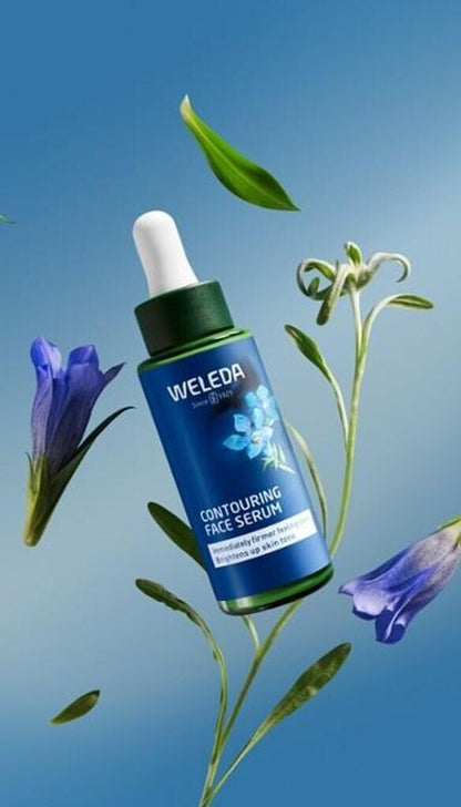Weleda Anti-Falten Serum Blauer Enzian & Edelweiss, 30 ml ,