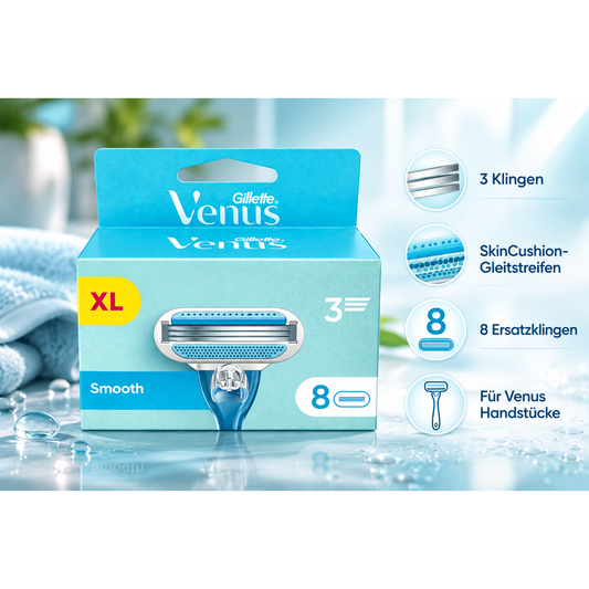 Gillette Venus Smooth Ersatzklingen 8 Stück