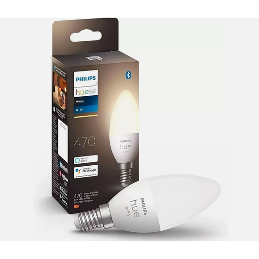 Philips Hue LED Leuchtmittel White Ambiance E14 5,2W Bluetooth ZigBee