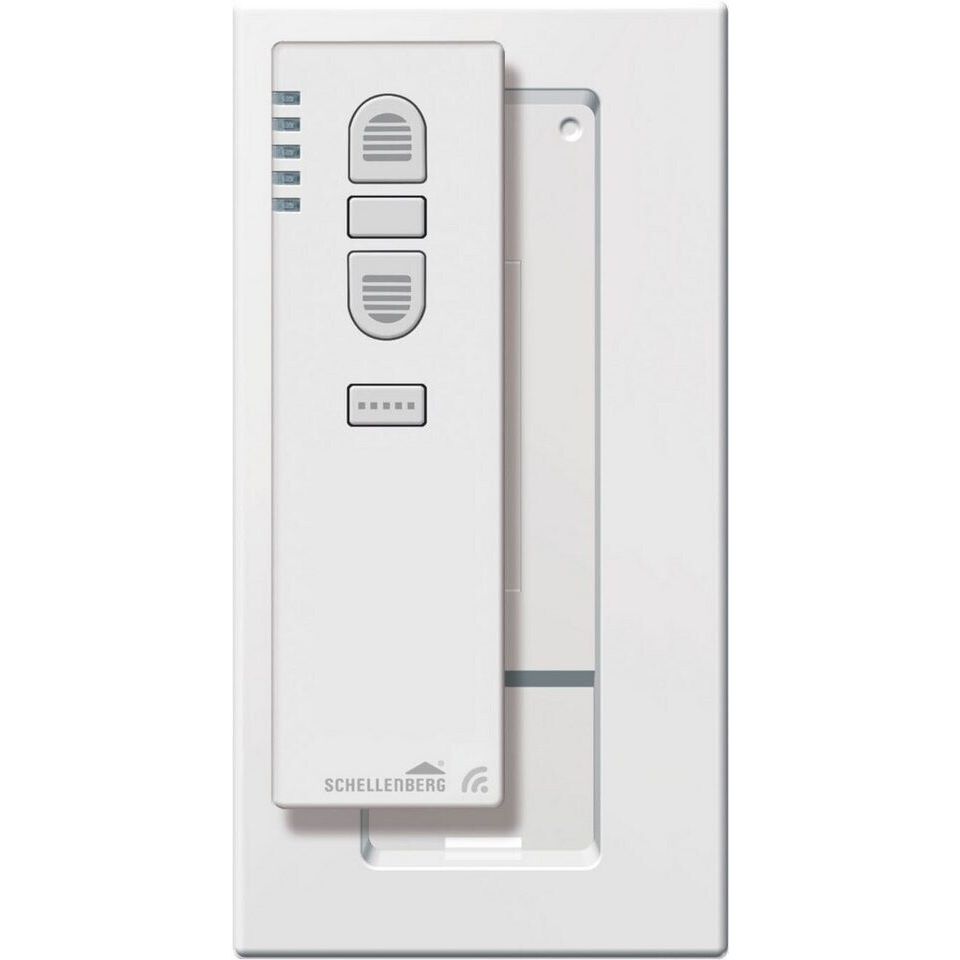 Schellenberg Funk-Handsender 5-Kanal Art Rollladen Fernbedienung weiß TOP NEU