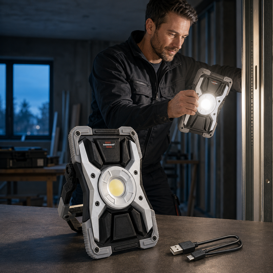 Brennenstuhl 1173100100 RUFUS 1500 MA mobil LED Arbeitsleuchte akkubetrieben 15