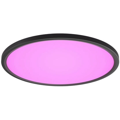 Philips Hue Panelleuchte Tento White & Color Ambiance Rund M Schwarz