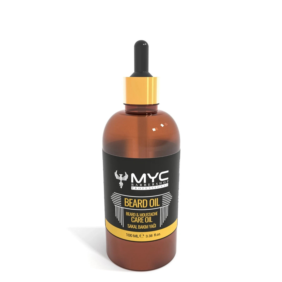 MYC Bartöl – Pflegeöl für Bart & Schnurrbart – 100 ml – Produktabbildung