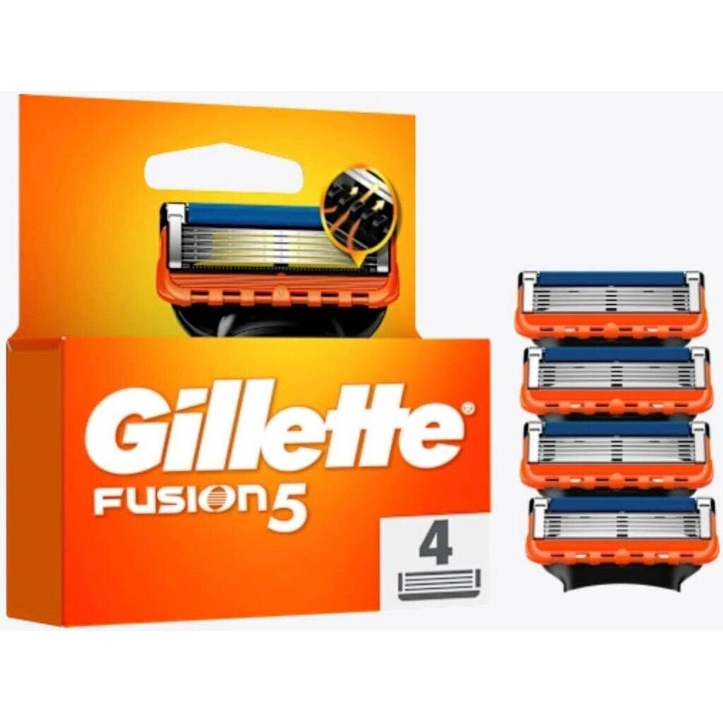 Gillette Fusion5 Ersatzklingen 4 Stück | Original | 5-Klingen | Neu & OVP