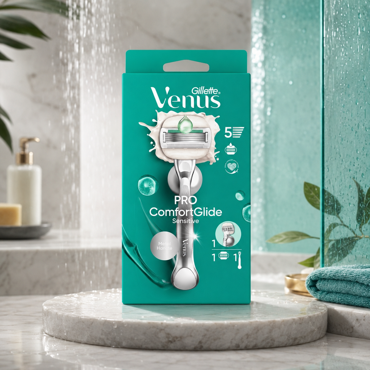 Gillette Venus Pro ComfortGlide Sensitive Nassrasierer