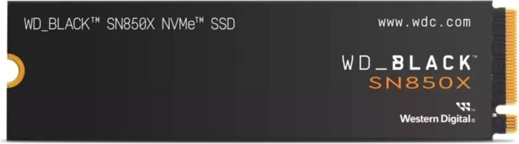 WD_BLACK SN850X NVMe SSD 8 TB M.2 2280 Gaming SSD PCIe 4.0 Powered by SANDISK