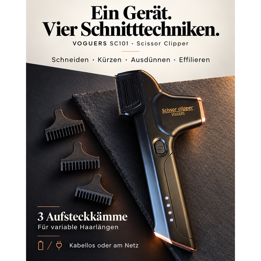 Voguers SC101 Razor & Clipper elektrisches Haarschneidegerät – Produktabbildung