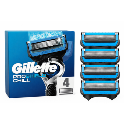 Gillette Rasierklingen Ersatzklingen Proshield Chill 4er Pack