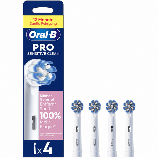 Oral-B Aufsteckbürsten Pro Sensitive Clean 4er neu und OVP