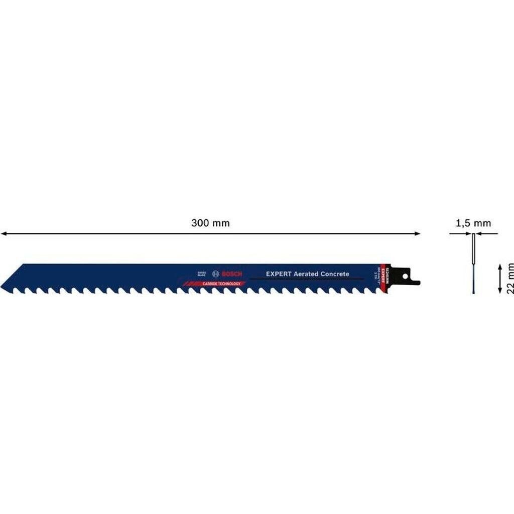 BOSCH Säbelsägeblatt S 1241 HM für Fiber- und Zementstoffe