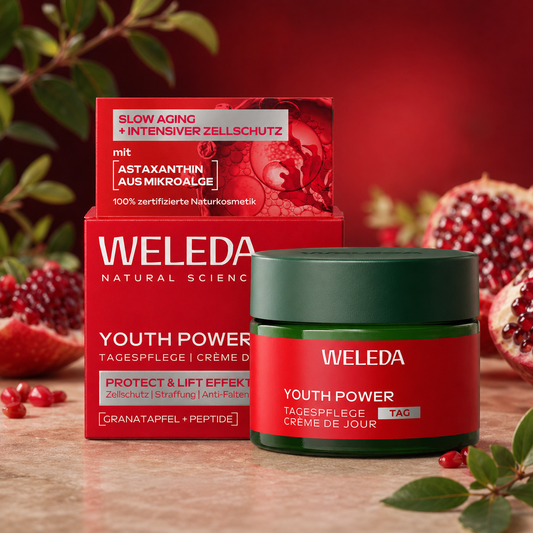 Granatapfel - Youth Power Tagespflege 40ml | WELEDA