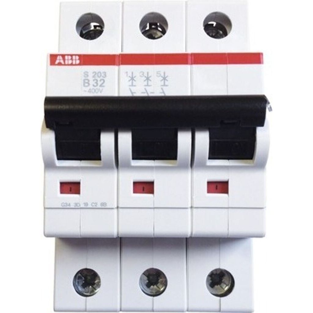 ABB S203-B32 Leitungsschutzschalter – 3-polig, Charakteristik B