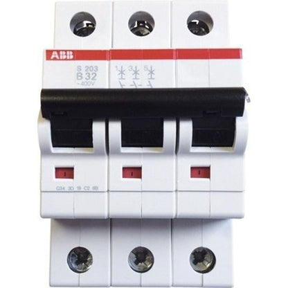 ABB S203-B32 Leitungsschutzschalter – 3-polig, Charakteristik B