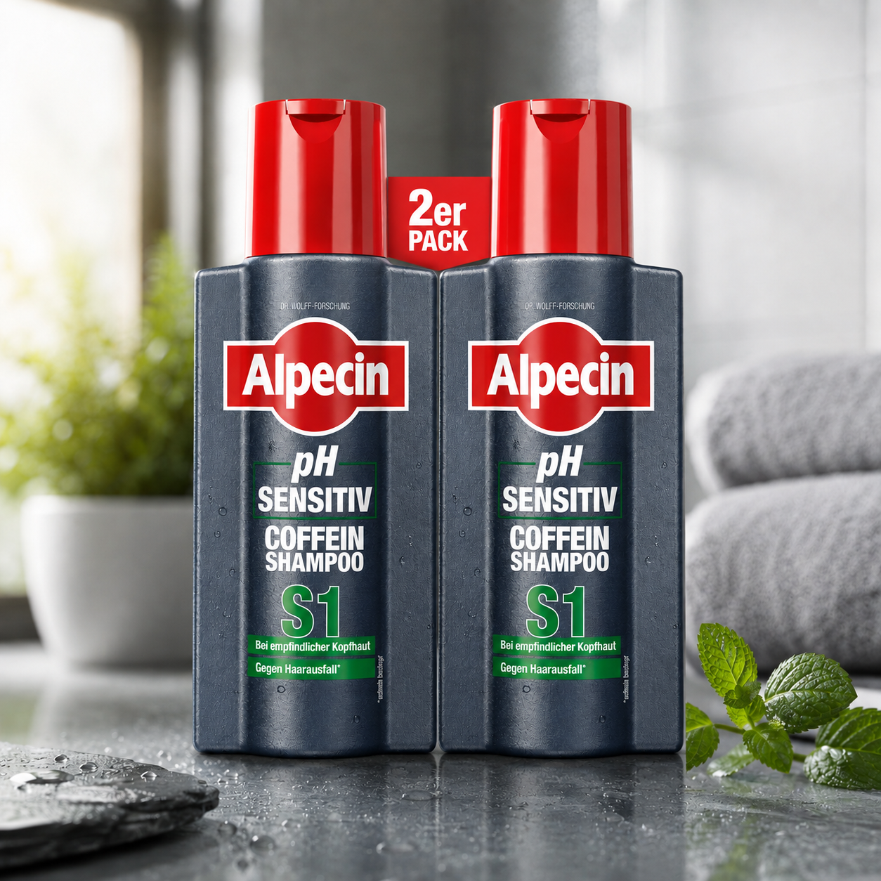 Alpecin Sensitiv Shampoo S1  2 x 250 ml