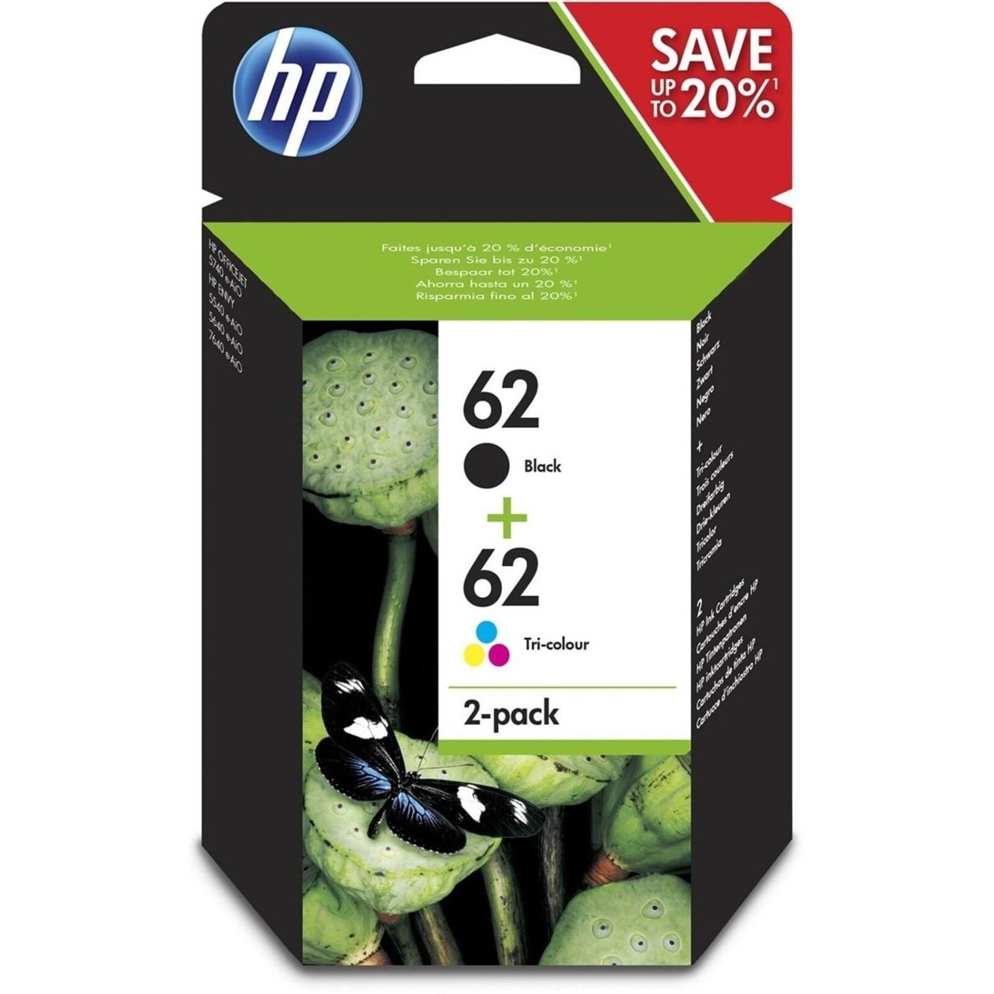 HP Nr. 62 Multipack 4-farbig (N9J71AE) 2027