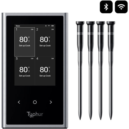 Typhur Sync Quad drahtloses Thermometer 4-Fühler